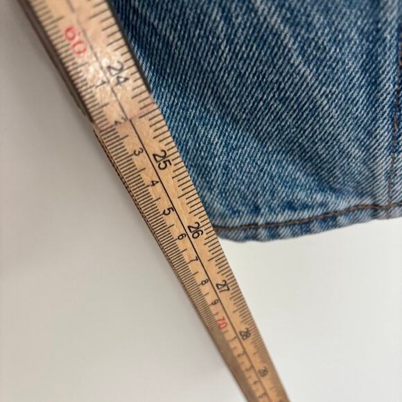 Abercrombie & Fitch High Rise Mom Jeans 90s Y2k 28 6 short - Picture 7 of 7